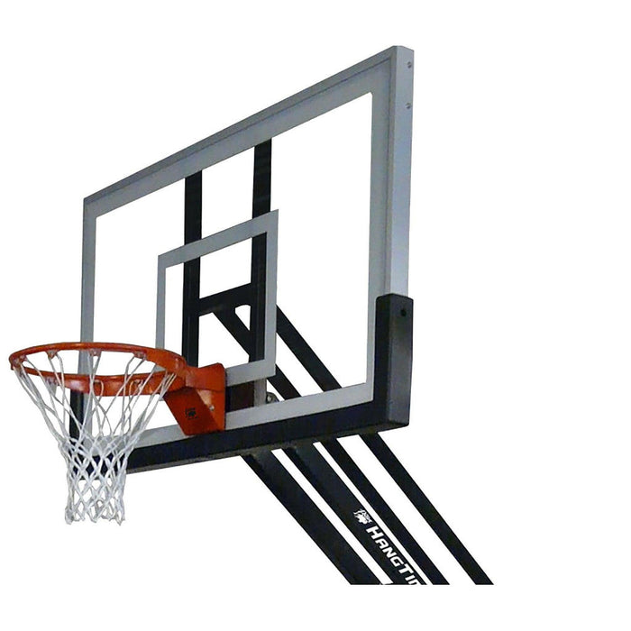 Bison Ultimate HangTime Clear 6" Adjustable Basketball Hoop System