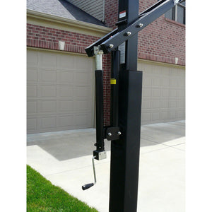 Bison Ultimate HangTime Steel 6" Adjustable Basketball Hoop System