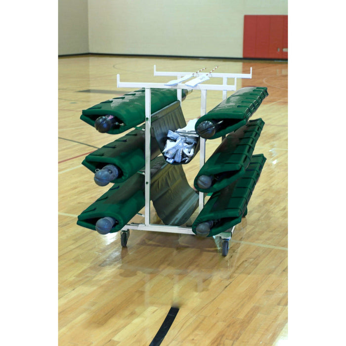 Bison Six Post Deluxe Volleyball Cart