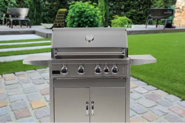 32" 4-Burner Stainless gas Grill