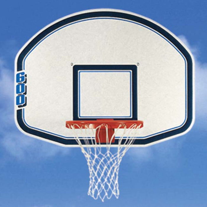 Bison 36" x 48" Fan Shaped Molded Graphite Basketball Backboard