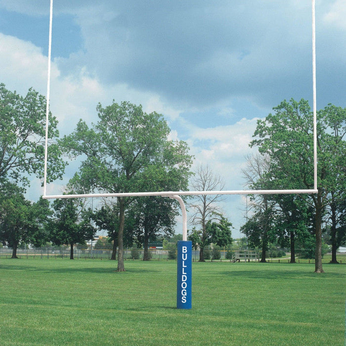 Bison 4-1/2" Gooseneck Football High School Goalposts Pair