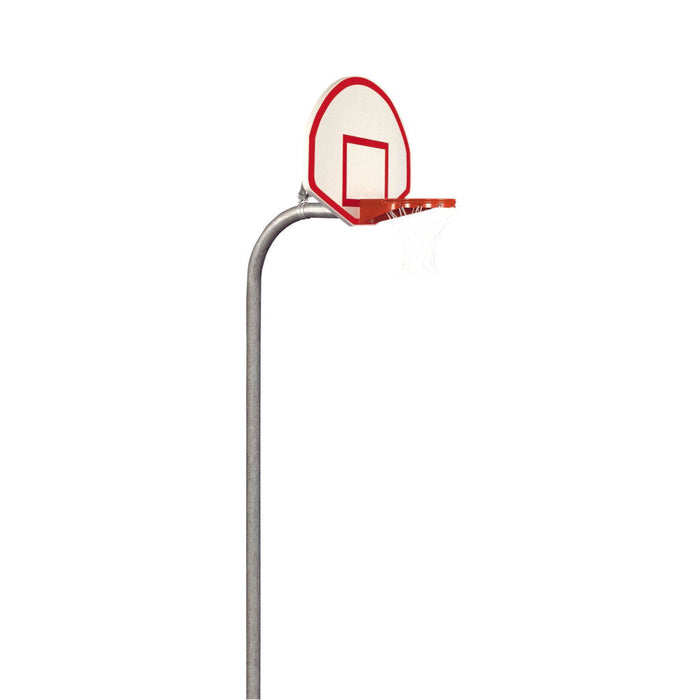 Bison 4-1/2" Steel Fan Heavy Duty Playground Basketball Hoop System