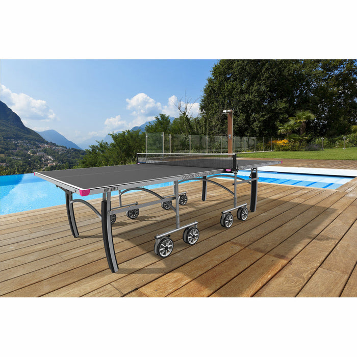 Butterfly Garden 5000 Outdoor Ping Pong Table - TGA5000ODGY-gc