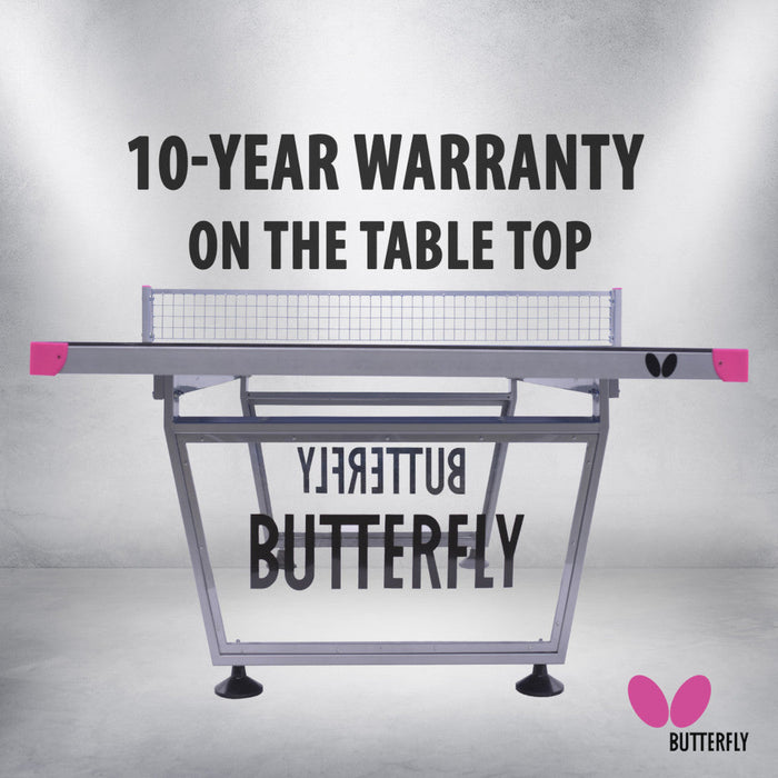 Butterfly Park Outdoor Ping Pong Table - TPAODBL