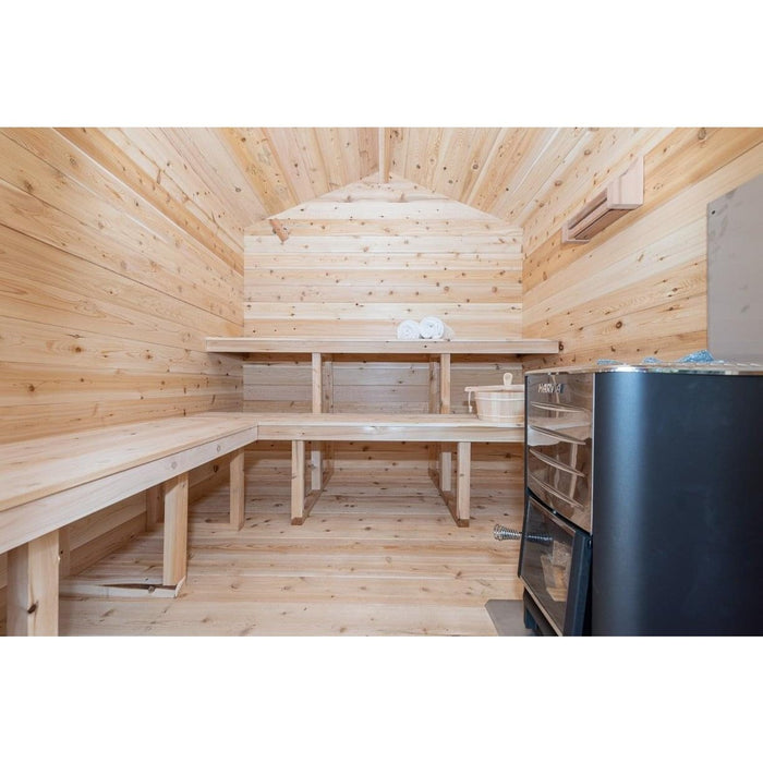 Canadian Timber Georgian Cabin 2-6 Person Sauna - CTC88W