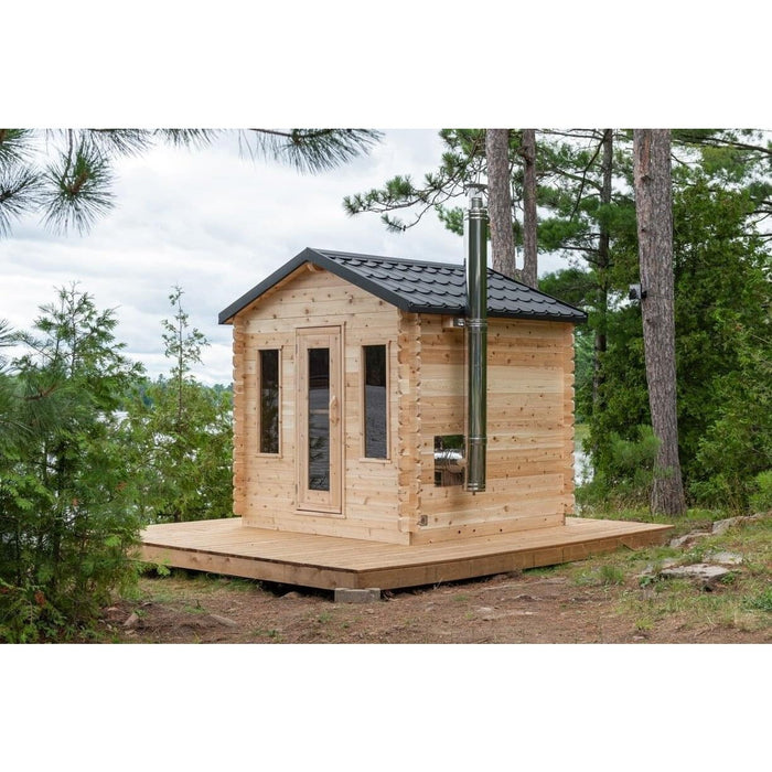 Canadian Timber Georgian Cabin 2-6 Person Sauna - CTC88W