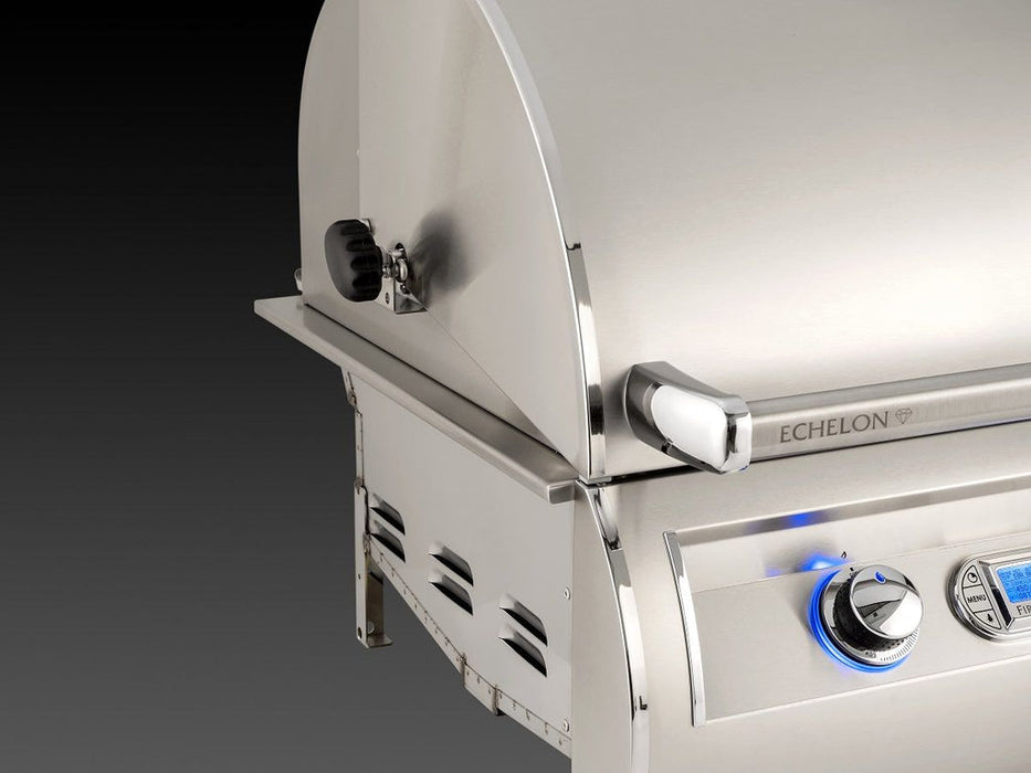 Echelon Diamond Freestanding Gas Grill With Rotisserie, Power Burner, Digital Thermometer & Magic View Window 48", Fire Magic