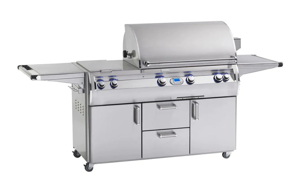 Echelon Diamond, Freestanding Gas Grill With Rotisserie, Double Side Burner & Digital Thermometer, Natural Gas, 36", Fire Magic