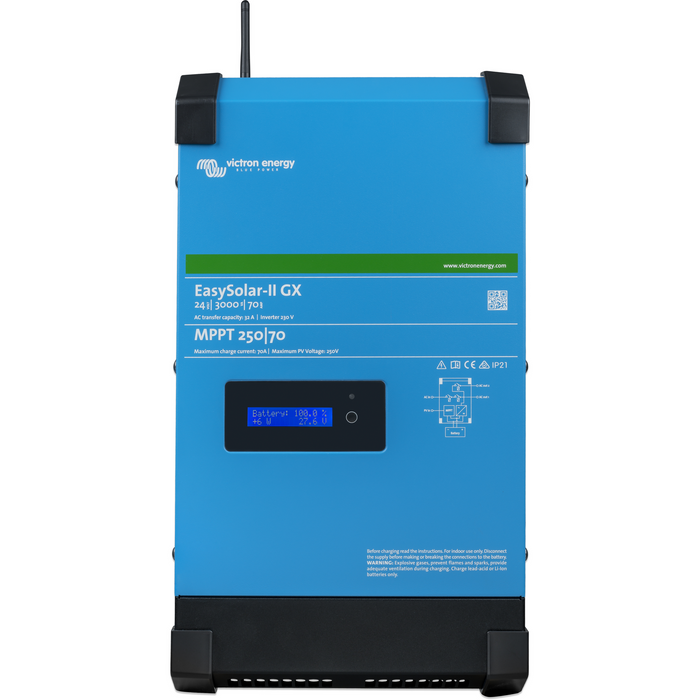 Victron EasySolar-II 24/3000/70-32 Power Inverter