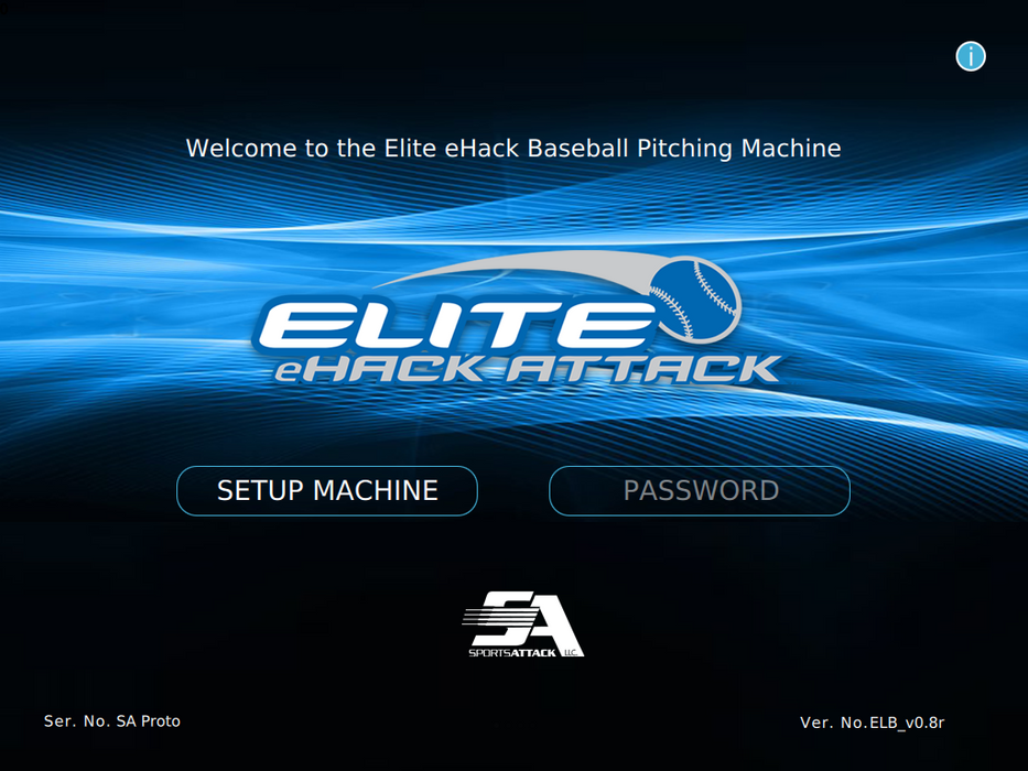 Sports Attack Elite eHack Attack Softball Pitching Machine