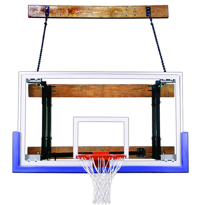 Wall Mount Basketball Hoop, FoldaMount46 by First Team