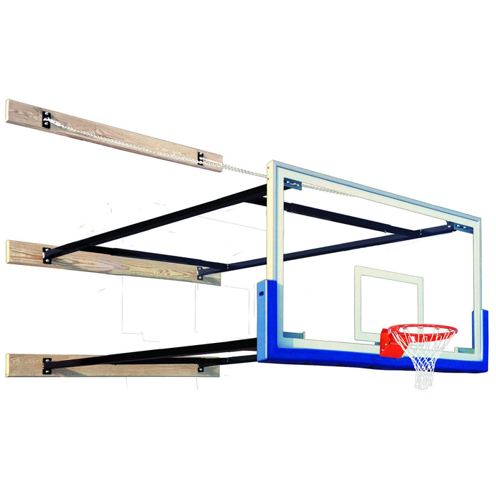 SuperMount82 Wall Mount Basketball Hoop by First Team