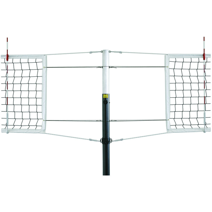 Aluminum Competition Volleyball Net System Astro 3 1/2" by First Team