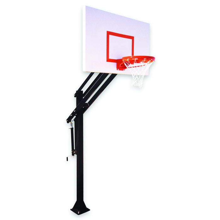 First Team Attack In-Ground Adjustable Basketball Hoop