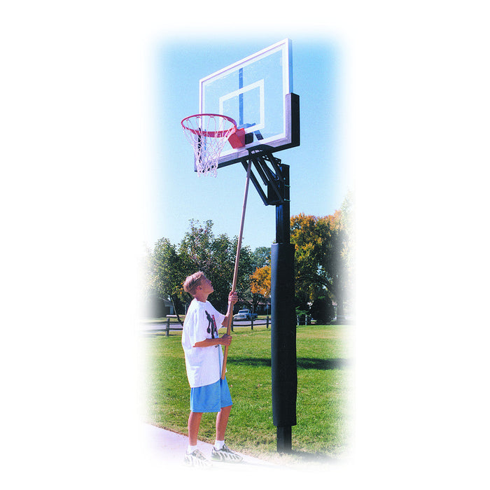 In-Ground Adjustable Basketball Hoop, Champ by First Team