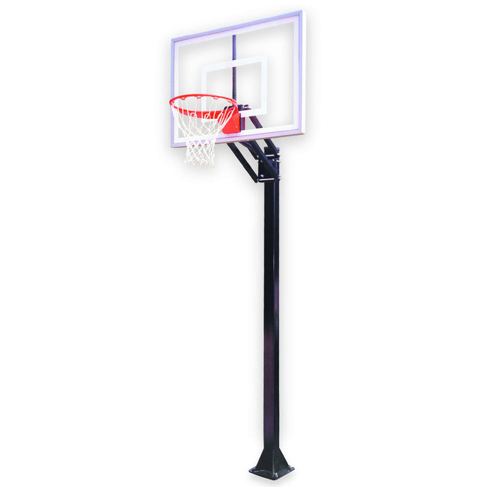 In-Ground Adjustable Basketball Hoop, Champ by First Team