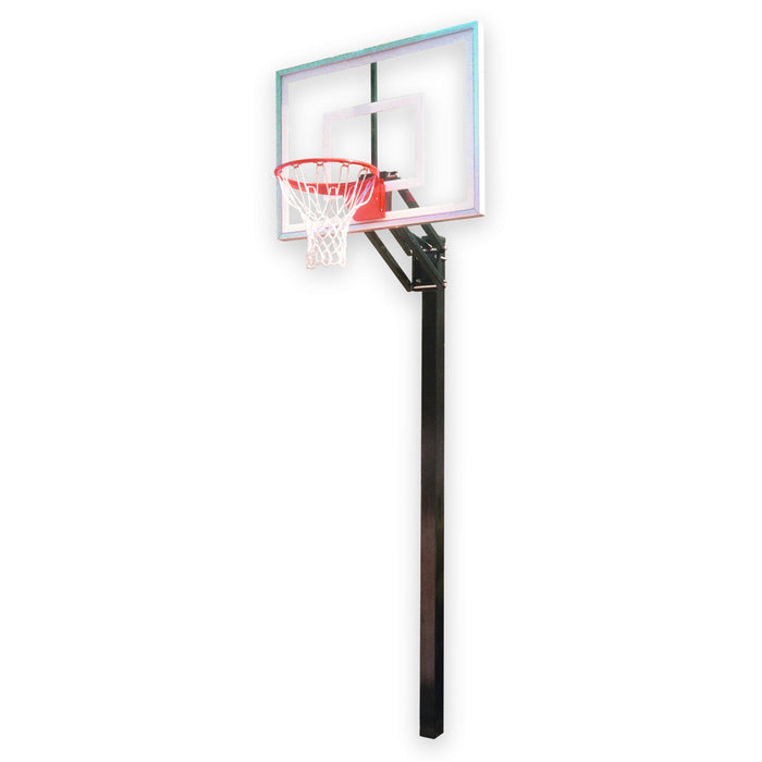 In-Ground Adjustable Basketball Hoop, Champ by First Team