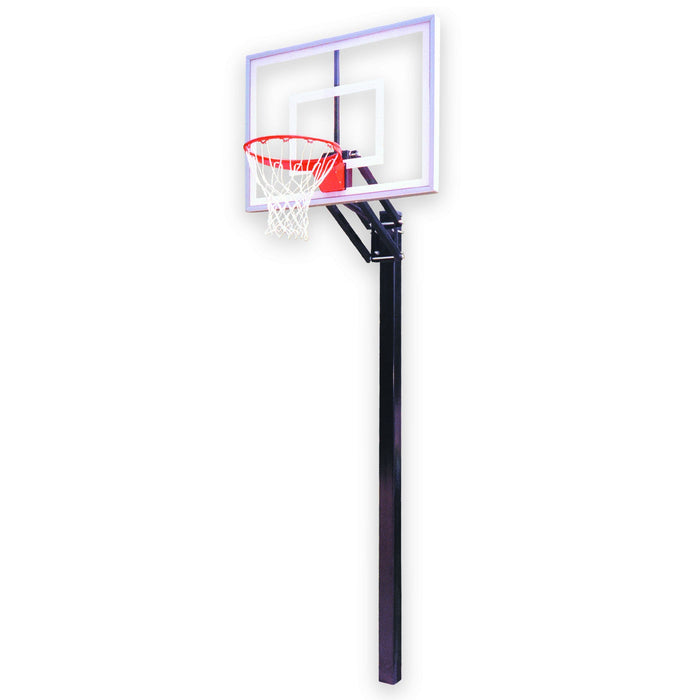 In-Ground Adjustable Basketball Hoop, Champ by First Team