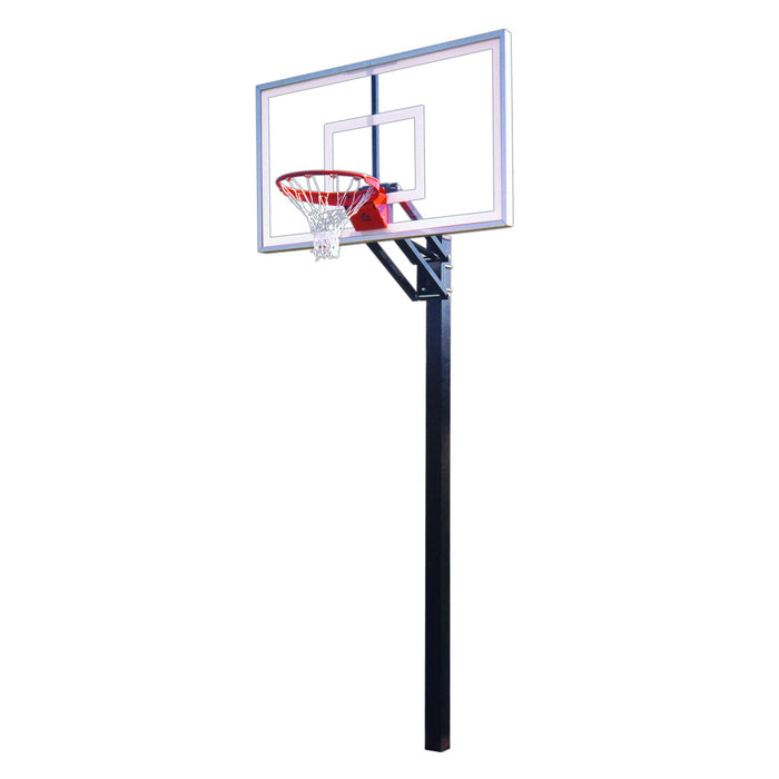 In-Ground Adjustable Basketball Hoop, Champ by First Team