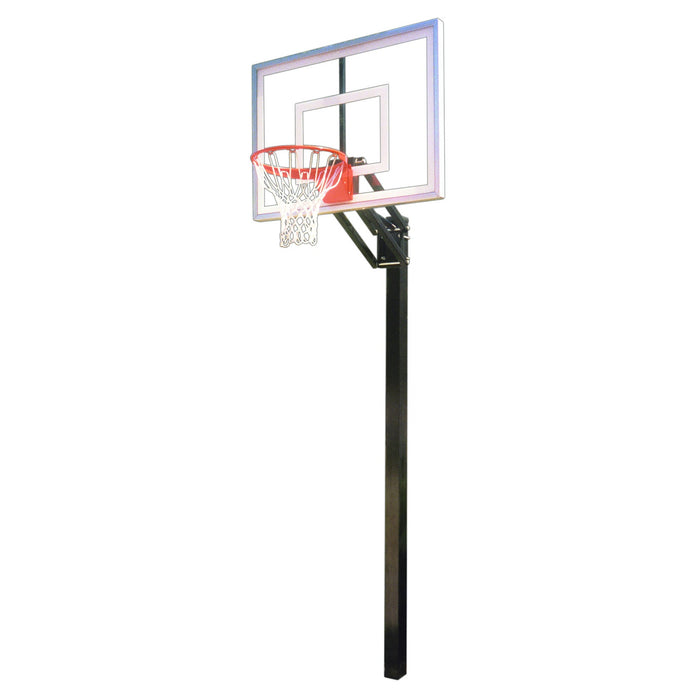 In-Ground Adjustable Basketball Hoop, Champ by First Team