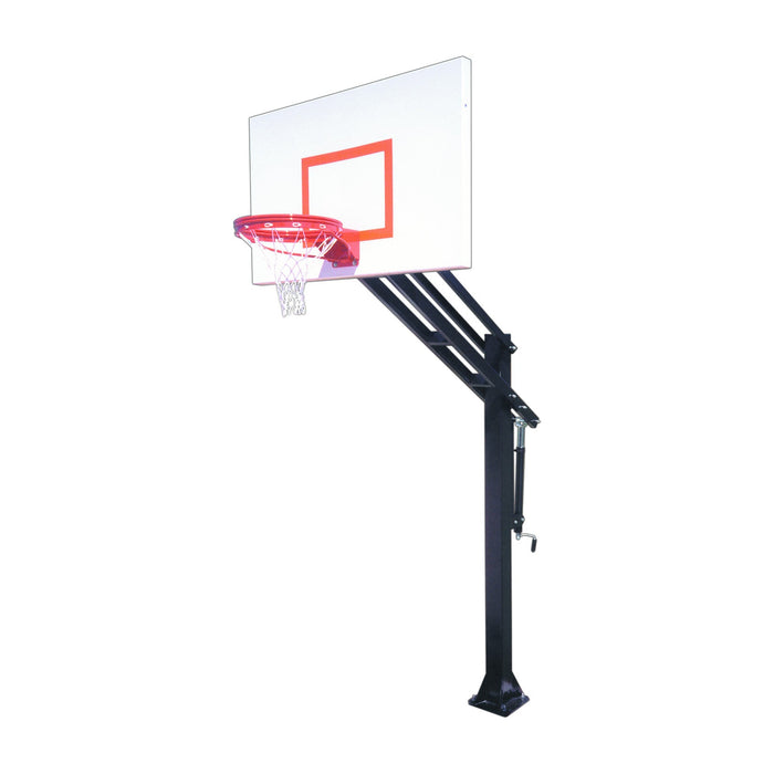 In-Ground Adjustable Basketball Hoop, Force by First Team