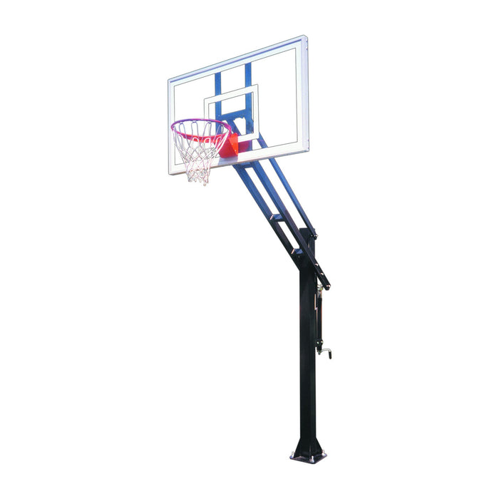 In-Ground Adjustable Basketball Hoop, Force by First Team