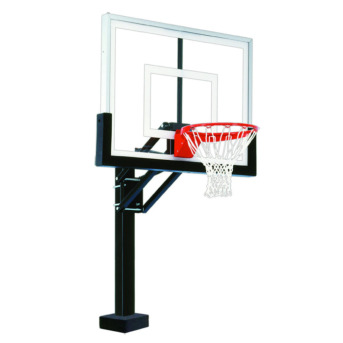 Poolside Adjustable Basketball Hoop, First Team HydroChamp