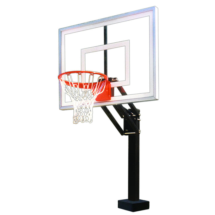 Poolside Adjustable Basketball Hoop, First Team HydroChamp