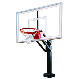 Poolside Adjustable Basketball Hoop, First Team HydroChamp