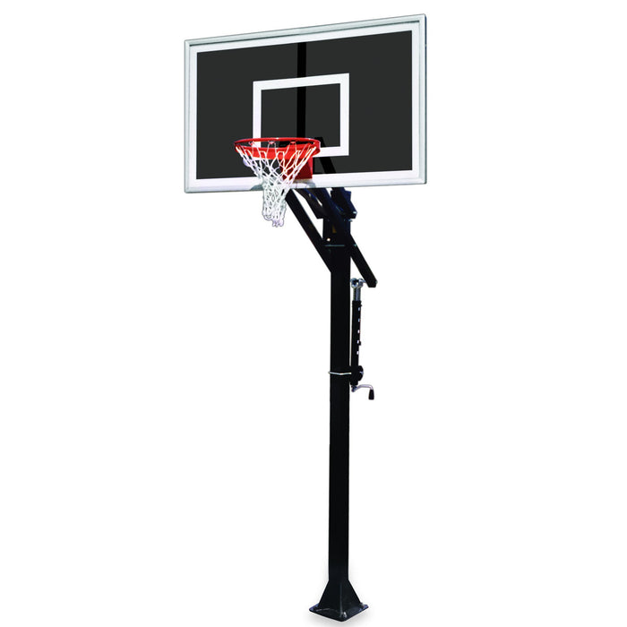 In-Ground Adjustable Basketball Hoop, Jam by First Team