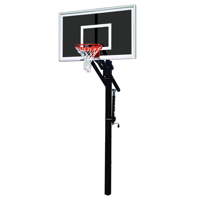 In-Ground Adjustable Basketball Hoop, Jam by First Team