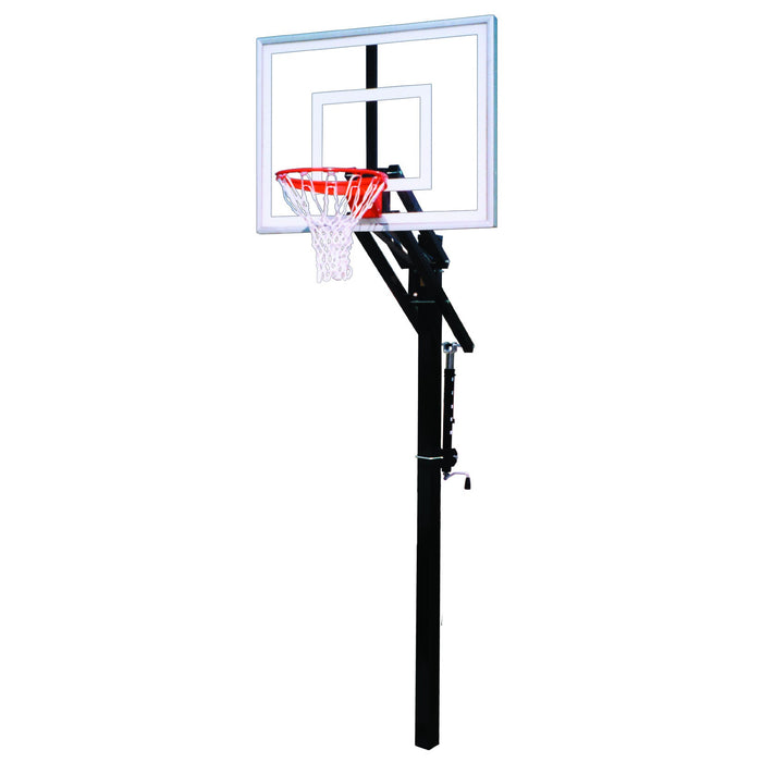 In-Ground Adjustable Basketball Hoop, Jam by First Team