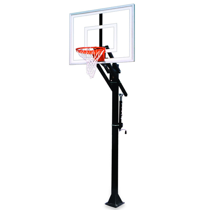 In-Ground Adjustable Basketball Hoop, Jam by First Team