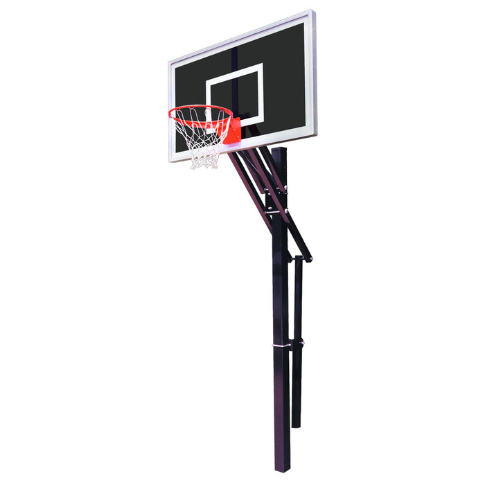 In-Ground Adjustable Basketball Hoop, Slam by First Team