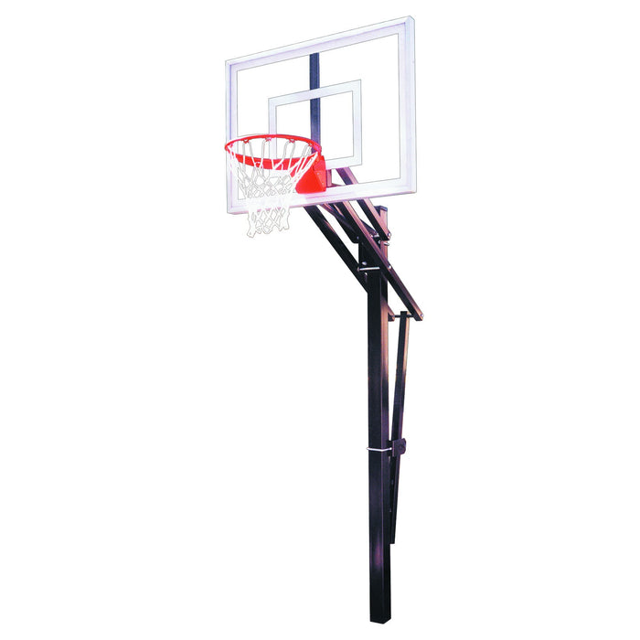 In-Ground Adjustable Basketball Hoop, Slam by First Team