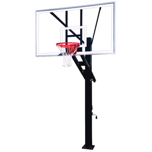 Titan In-Ground Adjustable Basketball Hoop by First Team