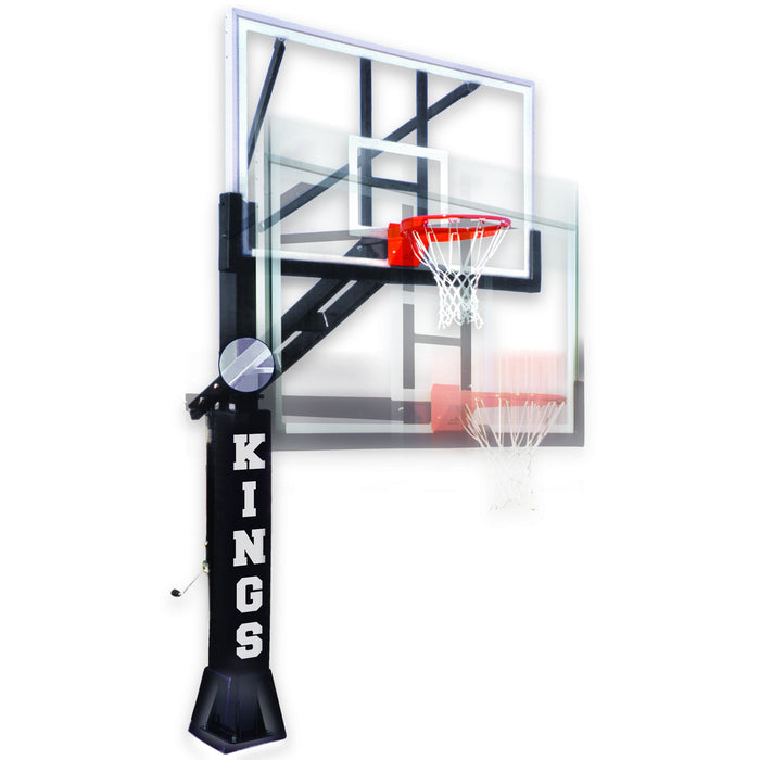 Titan In-Ground Adjustable Basketball Hoop by First Team