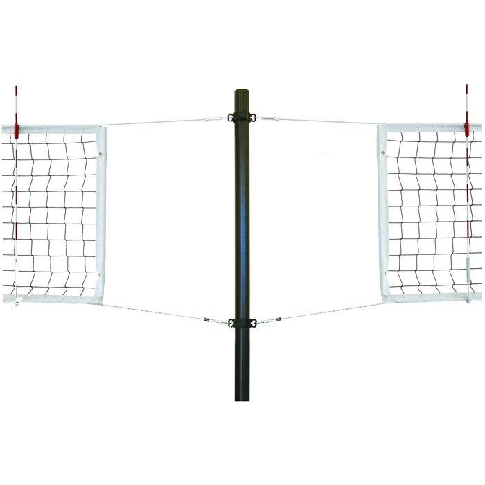 Aluminum 3 1/2" Recreational Volleyball Net System, Stellar by First Team