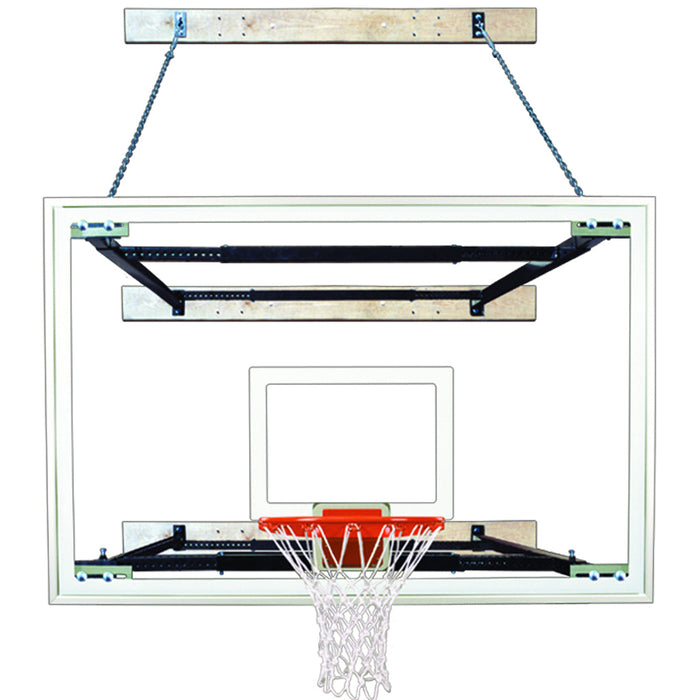 SuperMount68 Wall Mount Basketball Hoop by First Team