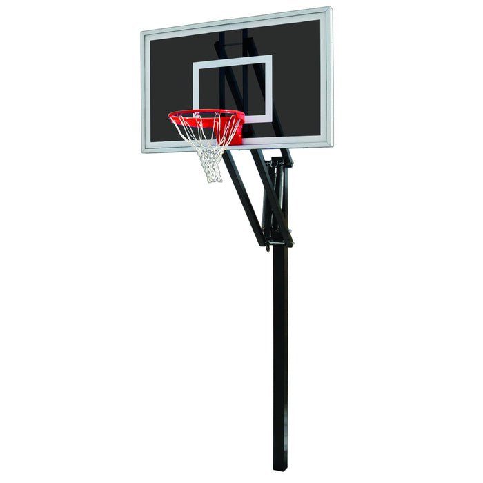 Vector In-Ground Adjustable Basketball Hoop by First Team