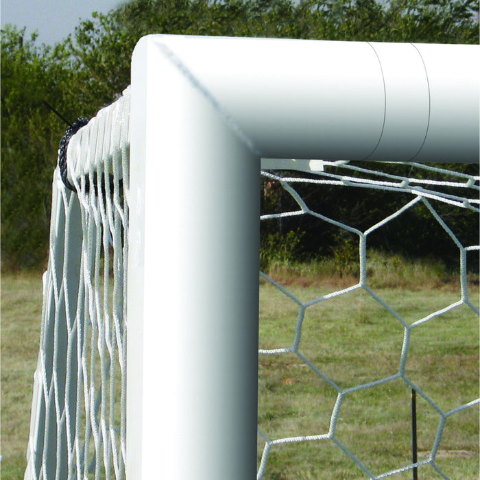 First Team World Class 40 Round Aluminum Fixed Soccer Goal