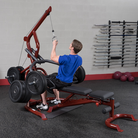 Body Solid Corner Leverage Gym Package, Includes Gfid100 Bench