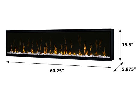 IgniteXL 60" Linear Electric Fireplace - XLF60 Dimplex