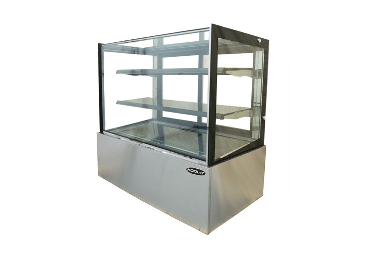 Flat Glass Display Case - Kool-It KBF-36D