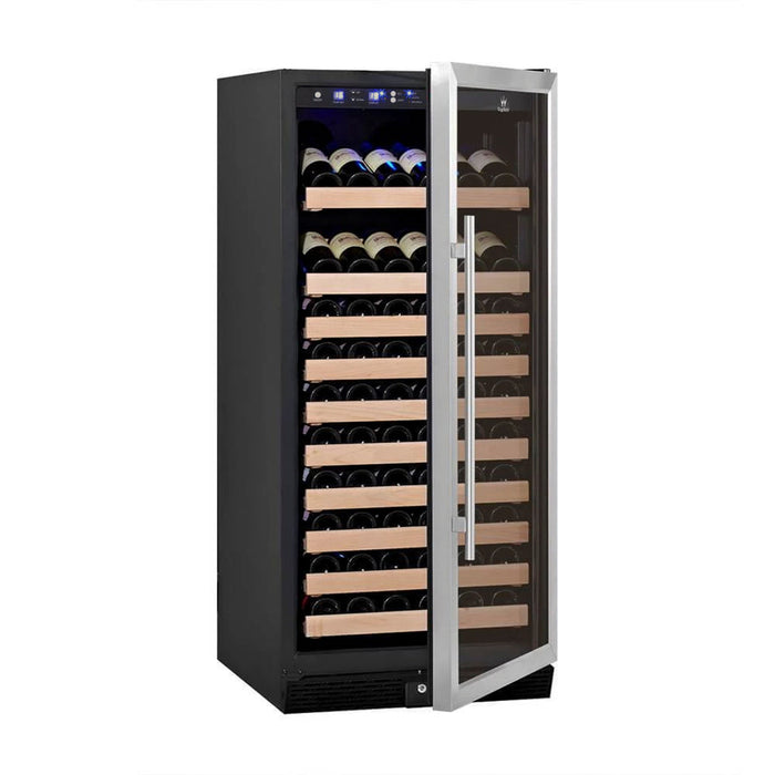 Kings Bottle 100 Bottle Kitchen Wine Refrigerator Freestanding - Left Hand Hinge