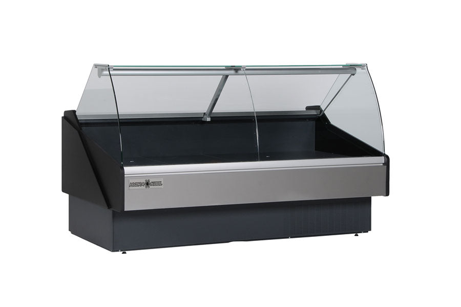 Hydra-Kool KFM-CG-50-S Full Service Deli Case Curved Glass