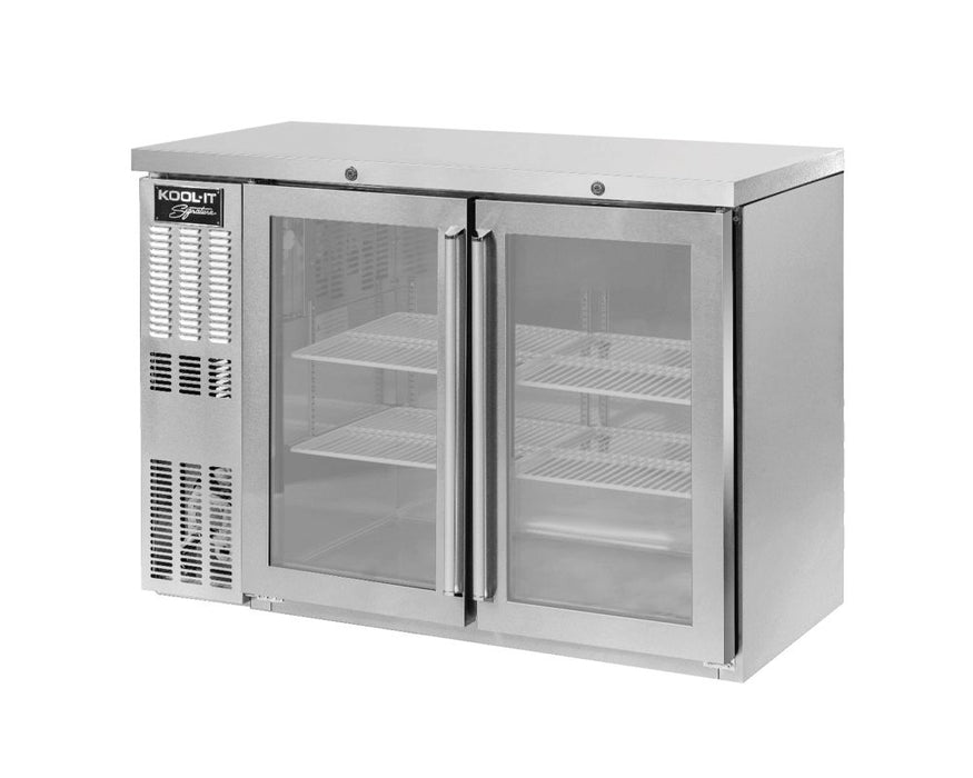 Kool-It KNB-48-2SG Refrigerated Back Bar