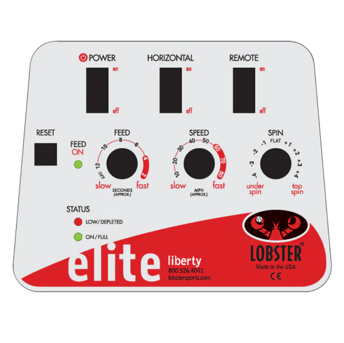 Lobster Elite Liberty Tennis Ball Machine