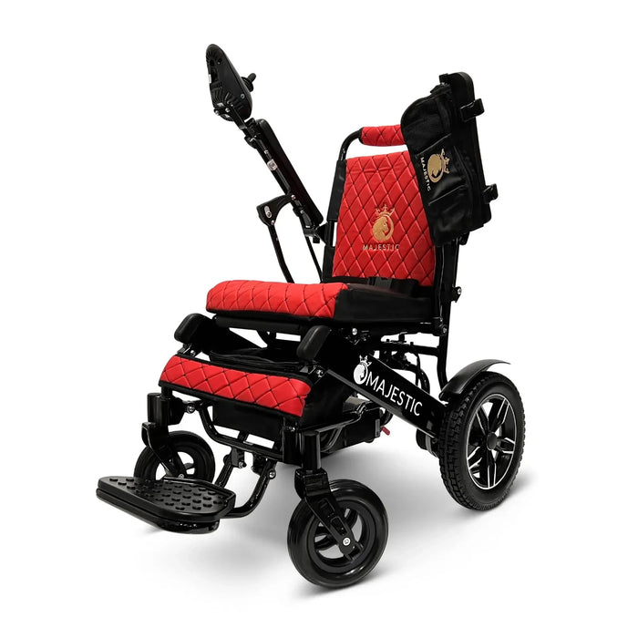 ComfyGO Majestic IQ-8000 Remote Controlled Lightweight Folding Electric Wheelchair 10 Miles & 20" Seat Width